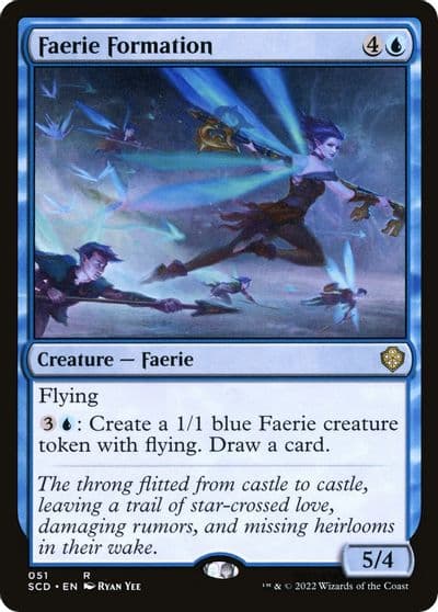 Faerie Formation Starter Commander Decks Magic card