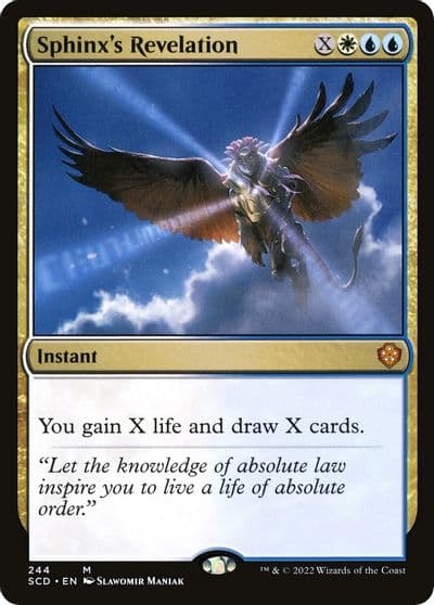 Sphinxs Revelation Starter Commander Decks Magic card