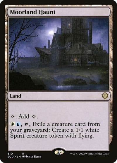 Moorland Haunt Starter Commander Decks Magic card