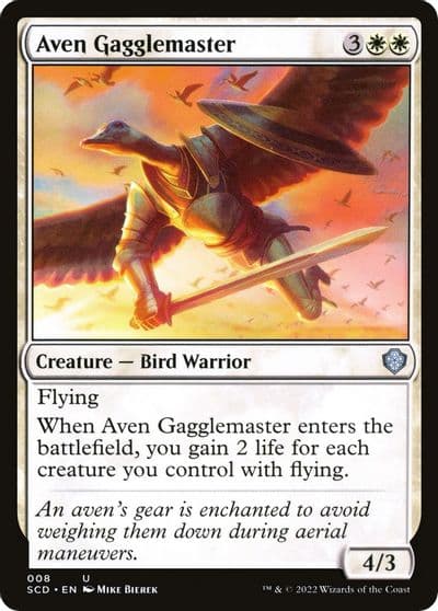 Aven Gagglemaster Starter Commander Decks Magic card