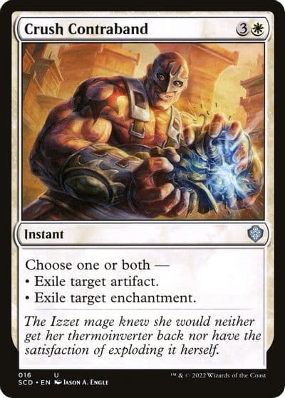 Crush Contraband Starter Commander Decks Magic card