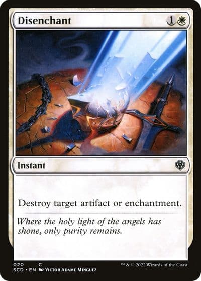 Disenchant Starter Commander Decks Magic card