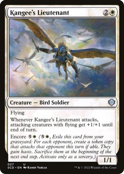 Kangees Lieutenant Starter Commander Decks Magic card