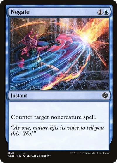 Negate Starter Commander Decks Magic card