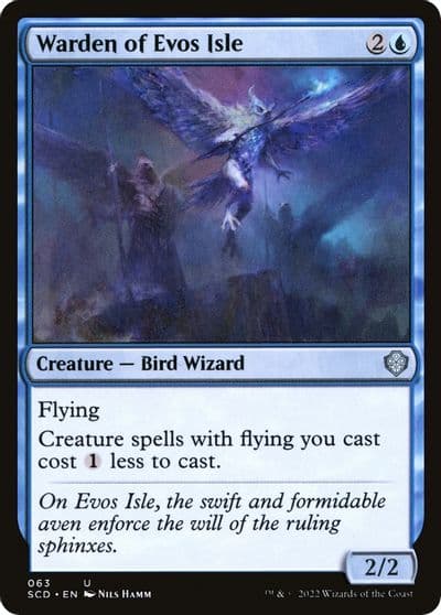 Warden of Evos Isle Starter Commander Decks Magic card