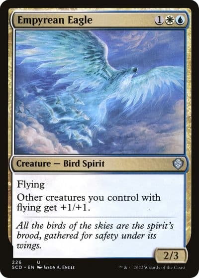Empyrean Eagle Starter Commander Decks Magic card