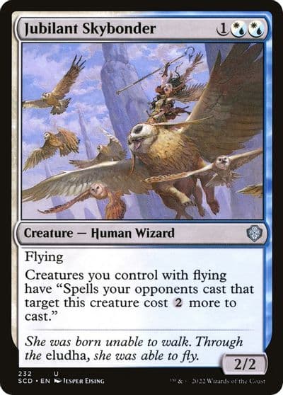 Jubilant Skybonder Starter Commander Decks Magic card