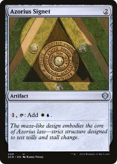 Azorius Signet Starter Commander Decks Magic card