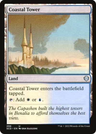 Coastal Tower Starter Commander Decks Magic card