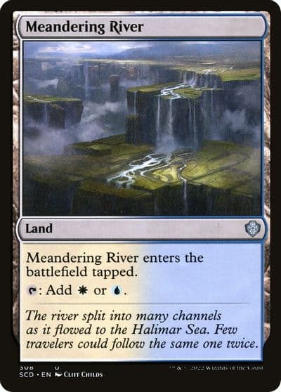 Meandering River Starter Commander Decks Magic card