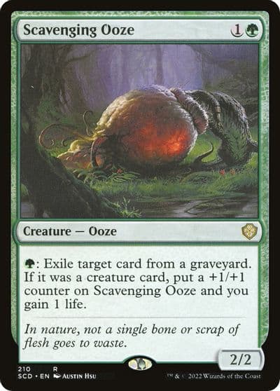 Scavenging Ooze Starter Commander Decks Magic card