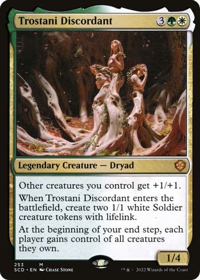 Trostani Discordant Starter Commander Decks Magic card