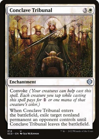 Conclave Tribunal Starter Commander Decks Magic card