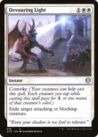 Devouring Light Starter Commander Decks Magic card