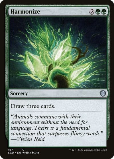 Harmonize Starter Commander Decks Magic card