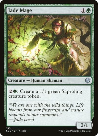 Jade Mage Starter Commander Decks Magic card