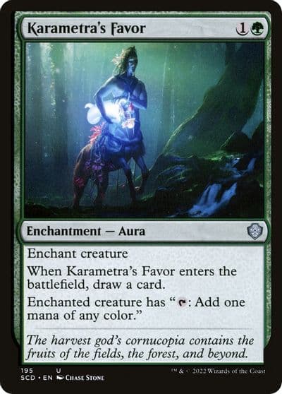 Karametras Favor Starter Commander Decks Magic card