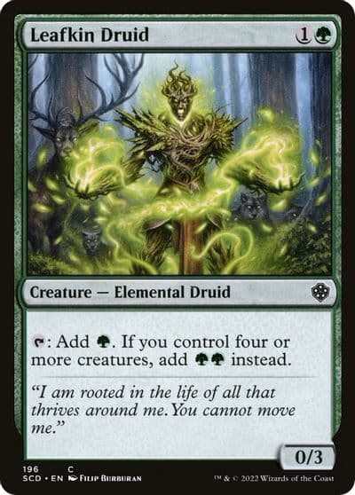 Leafkin Druid Starter Commander Decks Magic card
