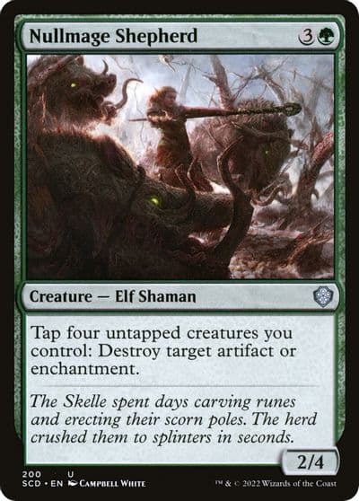 Nullmage Shepherd Starter Commander Decks Magic card