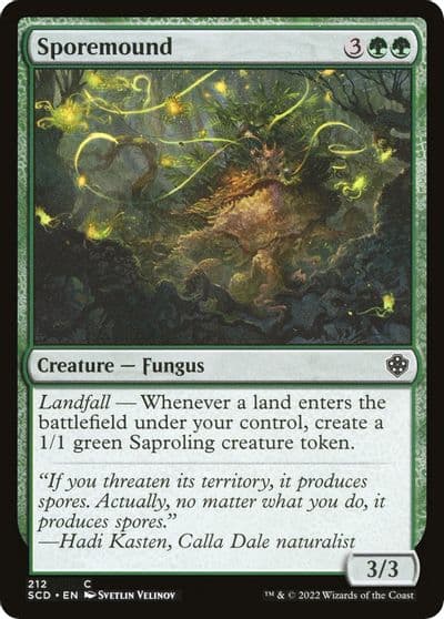 Sporemound Starter Commander Decks Magic card