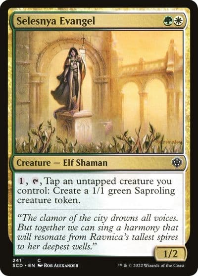 Selesnya Evangel Starter Commander Decks Magic card