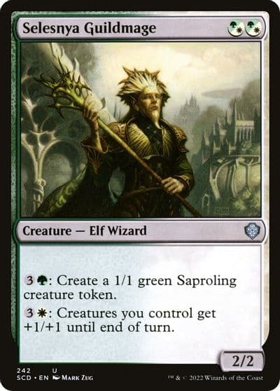 Selesnya Guildmage Starter Commander Decks Magic card