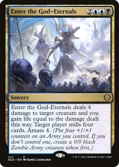 Enter the God Eternals Starter Commander Decks Magic card