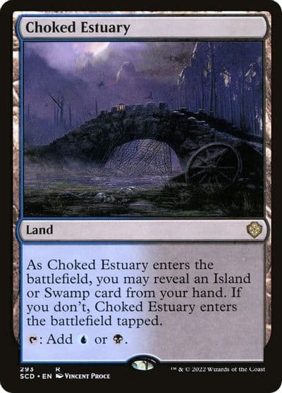 Choked Estuary Starter Commander Decks Magic card