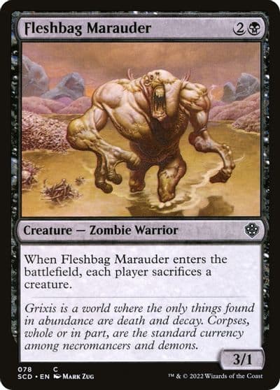 Fleshbag Marauder Starter Commander Decks Magic card