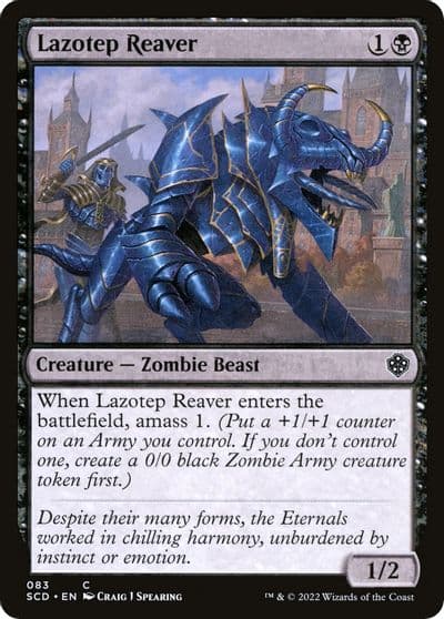 Lazotep Reaver Starter Commander Decks Magic card