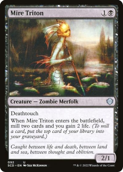 Mire Triton Starter Commander Decks Magic card