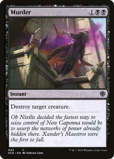 Murder Starter Commander Decks Magic card
