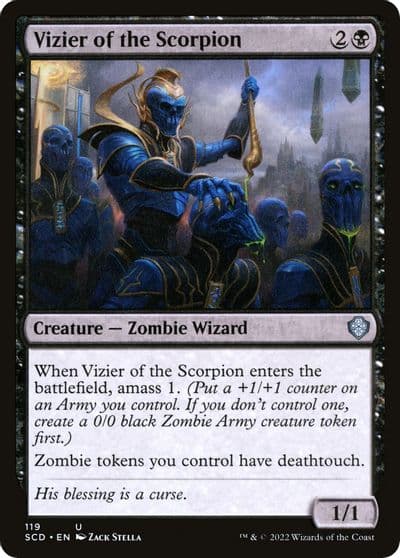 Vizier of the Scorpion Starter Commander Decks Magic card