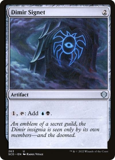 Dimir Signet Starter Commander Decks Magic card