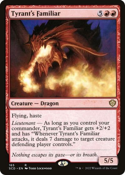 Tyrants Familiar Starter Commander Decks Magic card
