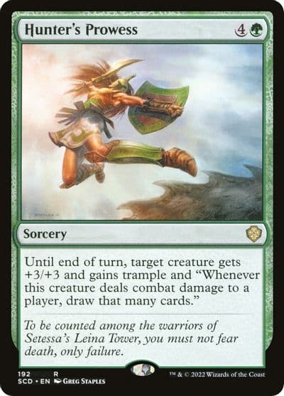 Hunters Prowess Starter Commander Decks Magic card