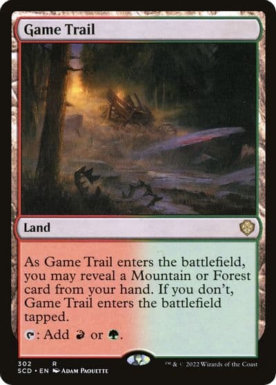 Game Trail Starter Commander Decks Magic card