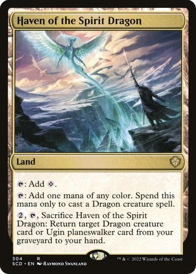 Haven of the Spirit Dragon Starter Commander Decks Magic card