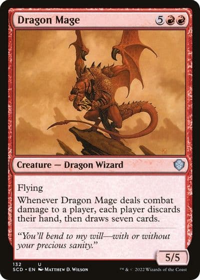 Dragon Mage Starter Commander Decks Magic card