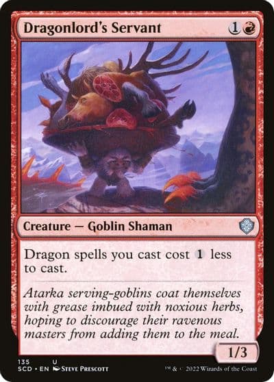 Dragonlords Servant Starter Commander Decks Magic card