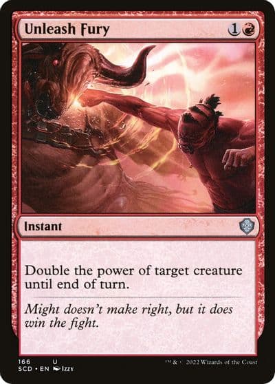 Unleash Fury Starter Commander Decks Magic card
