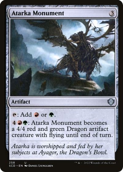 Atarka Monument Starter Commander Decks Magic card