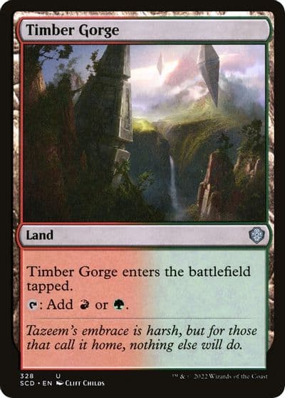 Timber Gorge Starter Commander Decks Magic card