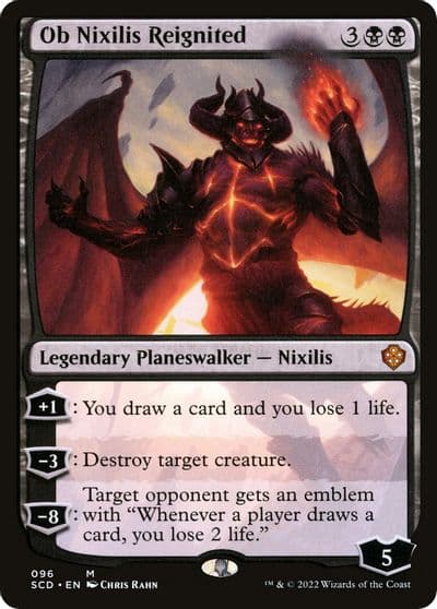 Ob Nixilis Reignited Starter Commander Decks Magic card