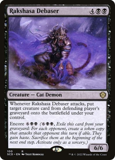 Rakshasa Debaser Starter Commander Decks Magic card