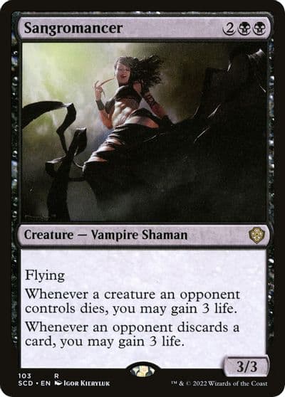 Sangromancer Starter Commander Decks Magic card