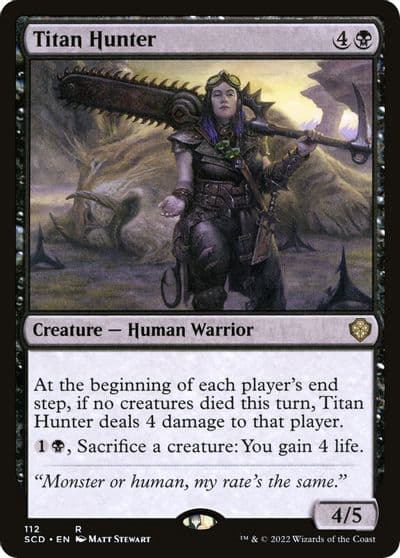 Titan Hunter Starter Commander Decks Magic card