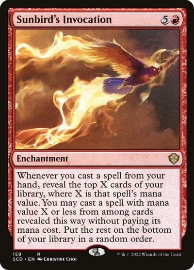 Sunbirds Invocation Starter Commander Decks Magic card
