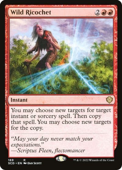 Wild Ricochet Starter Commander Decks Magic card