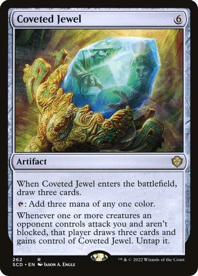 Coveted Jewel Starter Commander Decks Magic card